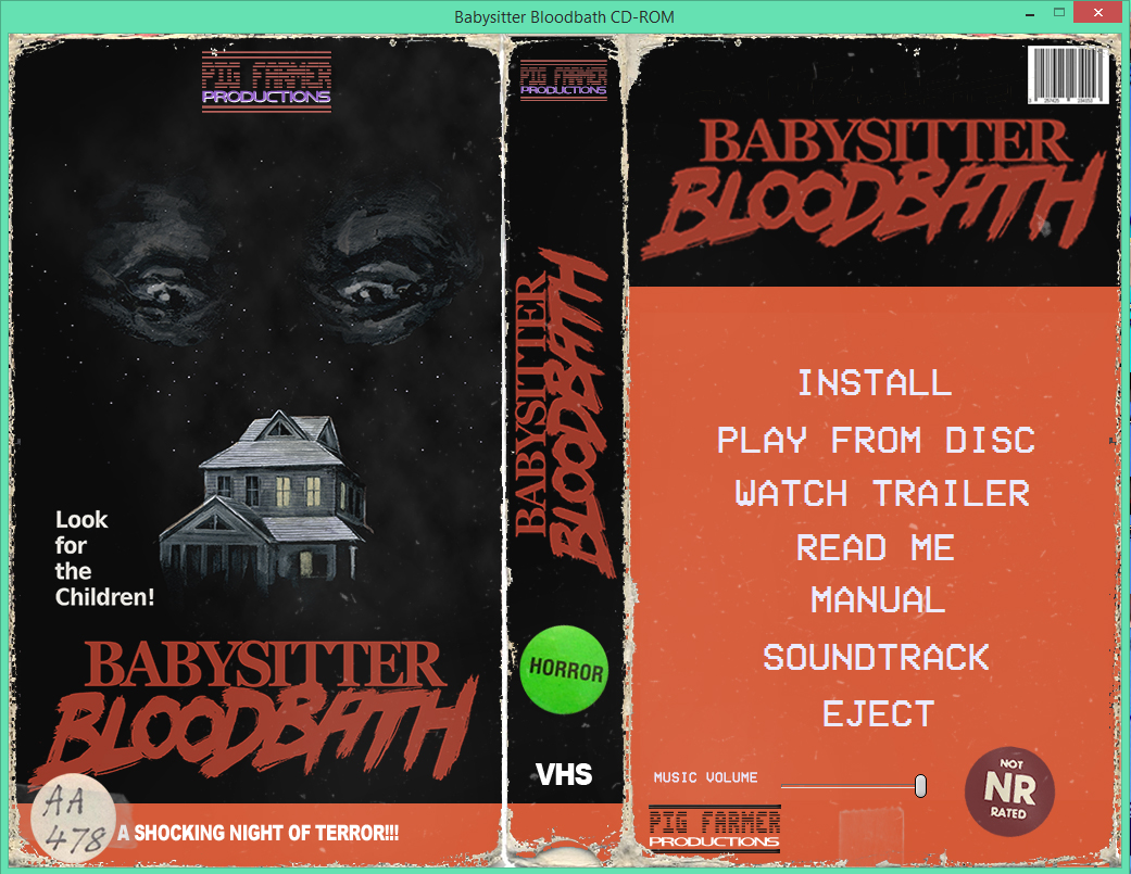 Babysitter Bloodbath CD-ROM – Puppet Combo