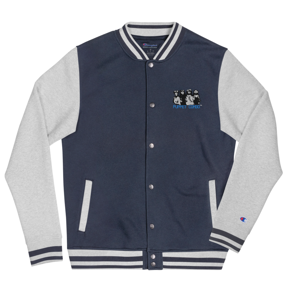 Puppet Combo Embroidered Bomber Jacket